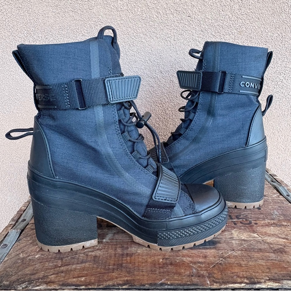 Converse CTAS GR82 Heeled Combat Boot - Picture 6 of 9